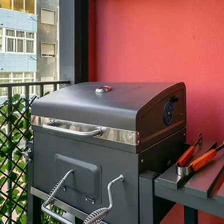 Whome Premium Family W/ Lift, Ac & Barbecue Lejlighed Lisboa